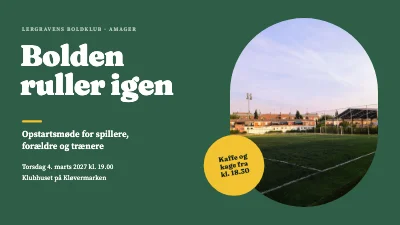 Fodboldklub — sæsonstart