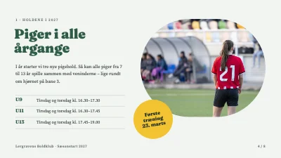 Side 4 af Fodboldklub — sæsonstart