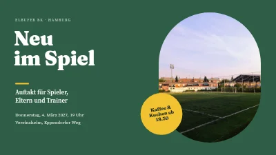 Fußballverein — Saisonauftakt
