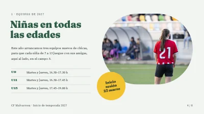 Página 4 de Club de fútbol — inicio de temporada
