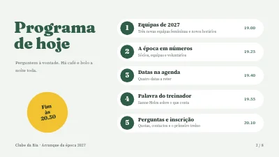 Página 2 de Clube de futebol — arranque da época