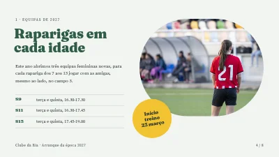 Página 4 de Clube de futebol — arranque da época