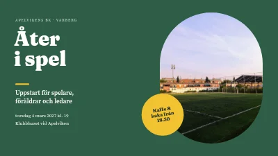 Fotbollsklubben — säsongsstart