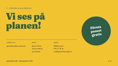 Sida 8 av Fotbollsklubben — säsongsstart