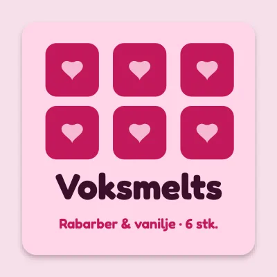 Seks voksmelts