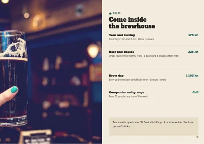 Pagine 12–13 di Microbrewery product brochure – 16 pages