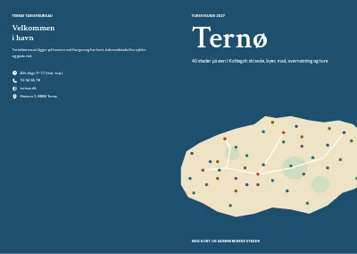 Omslag af Turistguide til en dansk ø – 64 sider