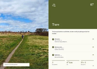 Side 44–45 af Turistguide til en dansk ø – 64 sider