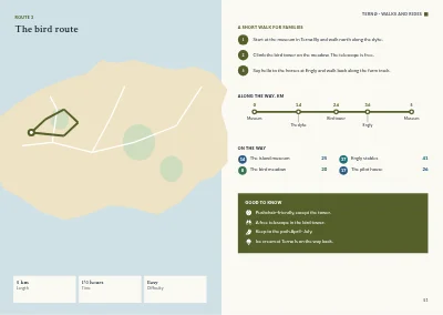 Pages 50–51 of Tourist guide to a Danish island – 64 pages
