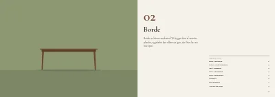 Side 24–25 af Produktkatalog for møbelproducent – 96 sider