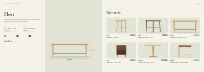 Side 30–31 af Produktkatalog for møbelproducent – 96 sider