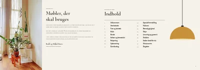 Side 2–3 af Produktkatalog for møbelproducent – 96 sider