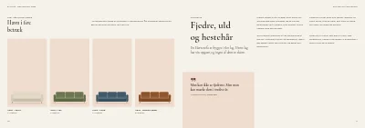 Side 40–41 af Produktkatalog for møbelproducent – 96 sider