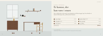 Side 76–77 af Produktkatalog for møbelproducent – 96 sider
