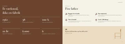 Side 6–7 af Produktkatalog for møbelproducent – 96 sider