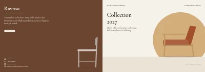 Cover of Product catalogue for a furniture maker – 96 pages