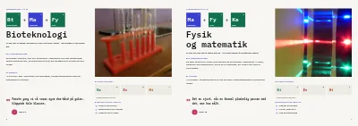 Side 8–9 af Studieretningshæfte for gymnasium – 24 sider
