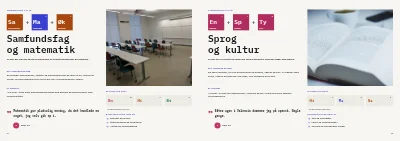 Side 14–15 af Studieretningshæfte for gymnasium – 24 sider