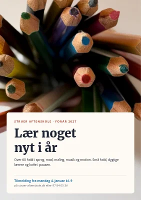Aftenskolens forårshold i Struer