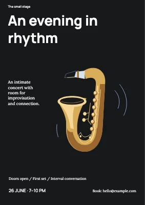 An evening in rhythm