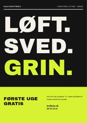 Styrketræningsboks ved Kalø