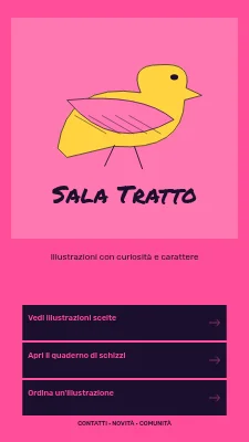 Segnaposto a linee
