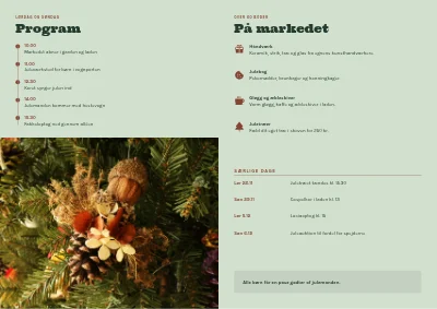 Side 2 af Julemarked: program
