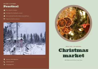 Christmas market: programme