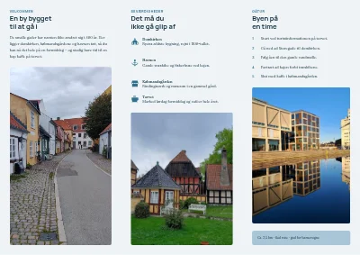 Side 2 af Byguide til den gamle by