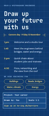 Engineering firm roll-up — careers day
