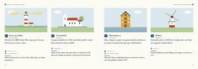 Side 24–25 af Turistguide til en dansk ø – 64 sider