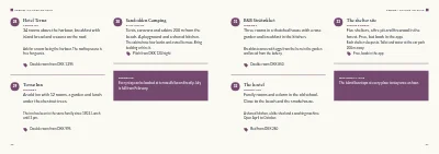 Pages 36–37 of Tourist guide to a Danish island – 64 pages