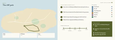 Pages 46–47 of Tourist guide to a Danish island – 64 pages