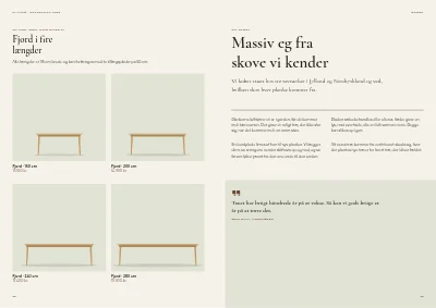 Side 28–29 af Produktkatalog for møbelproducent – 96 sider