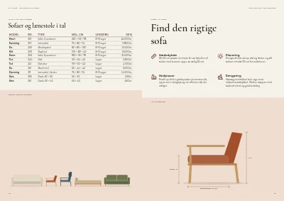 Side 46–47 af Produktkatalog for møbelproducent – 96 sider