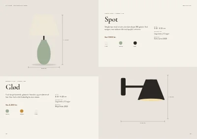 Side 56–57 af Produktkatalog for møbelproducent – 96 sider