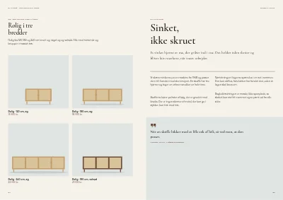 Side 64–65 af Produktkatalog for møbelproducent – 96 sider