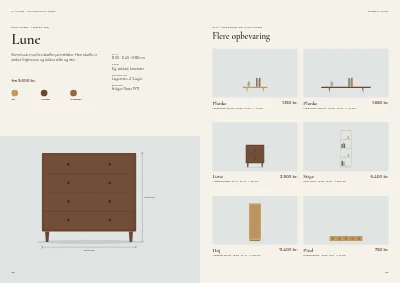 Side 66–67 af Produktkatalog for møbelproducent – 96 sider