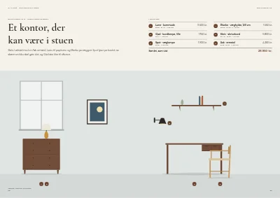 Side 76–77 af Produktkatalog for møbelproducent – 96 sider