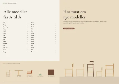Side 94–95 af Produktkatalog for møbelproducent – 96 sider
