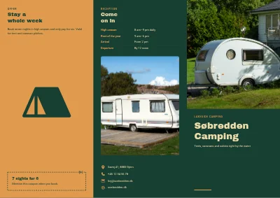 Lakeside campsite