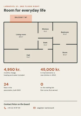 الصفحة 2 من Co-op flat for sale in Holstebro