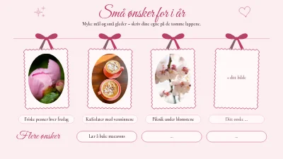 Små ønsker med sløyfer