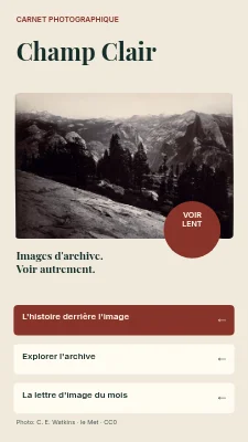 Light Field — Histoires photographiques