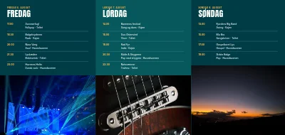 Side 2 af Musikfestivalens program