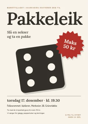 Gavebytte — slå en sekser