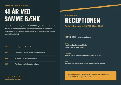 Side 2 af Afskedsreception ved pension