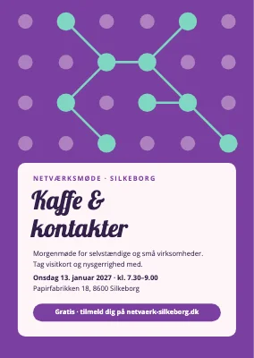 Netværksmøde — prikker der forbinder