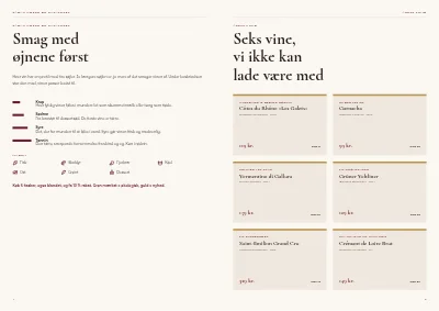 Side 4–5 af Vinkatalog for vinhandel – 48 sider