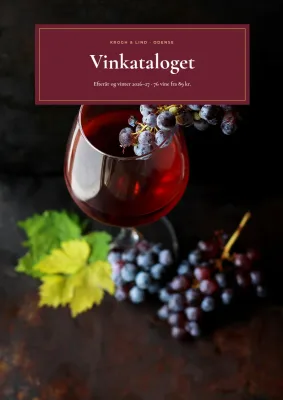 Vinkatalog for vinhandel – 48 sider